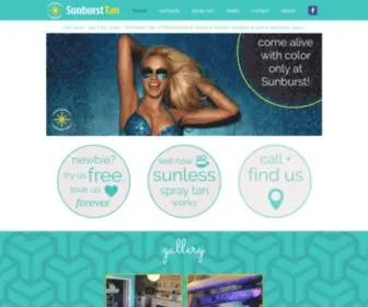 Sunbursttan.com(Sunburst Tan) Screenshot