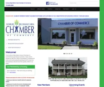 Sunburybigwalnutchamber.com(Sunbury/Big Walnut Area Chamber of Commerce) Screenshot