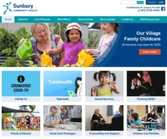 Sunburychc.org.au(Sunbury Community Health) Screenshot