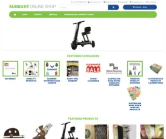 Sunburyonlineshop.com.au(Sunbury Online Shop) Screenshot