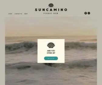 Suncaminorum.com(Suncamino Floral Rum) Screenshot