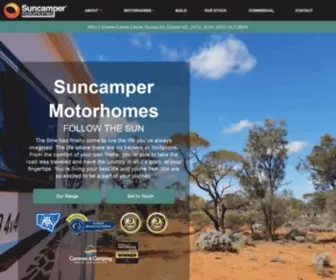 Suncampermotorhomes.com.au(Suncamper Motorhomes) Screenshot