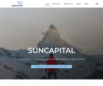 Suncapital.es(Home) Screenshot