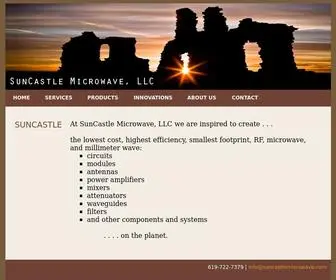 Suncastlemicrowave.com(Suncastle Microwave) Screenshot