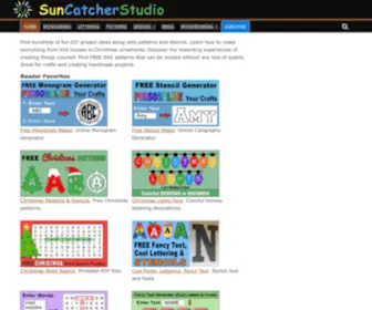 Suncatcherstudio.com(DIY Projects) Screenshot