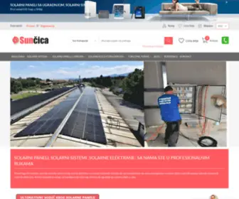 Suncica.co.rs(Solarni Paneli i Solarni Sistemi) Screenshot