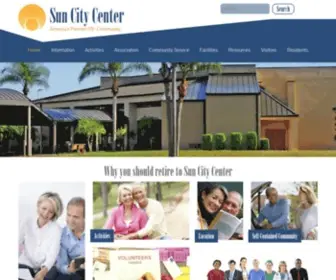 Suncitycenter.org(About Sun City Center Sun City Center) Screenshot
