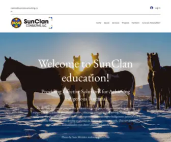 Sunclanconsulting.com(Indian Education) Screenshot