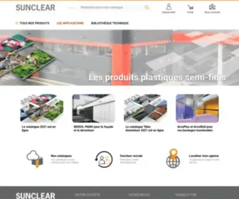 Sunclear.fr(SUNCLEAR France) Screenshot