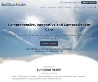 Suncloudhealth.com(Private Chicago Outpatient and Residential Treatment Center) Screenshot