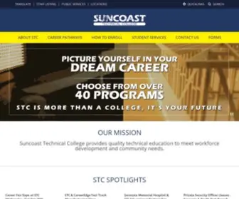Suncoast.edu(Suncoast Technical College) Screenshot