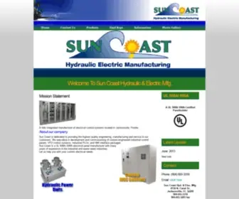 Suncoastcontrols.biz(Sun Coast Controls) Screenshot