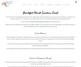 Suncoastflowers.com.au(Florist Sunshine Coast) Screenshot