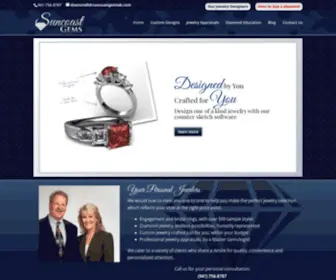 Suncoastgemlab.com(Fine Jewelry) Screenshot