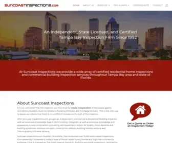 Suncoastinspections.com(Tampa Inspector) Screenshot