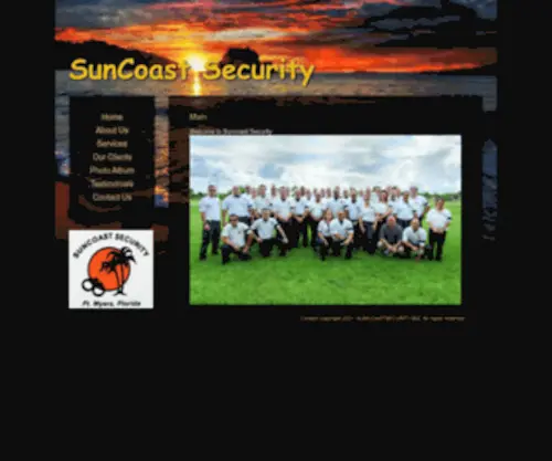 Suncoastsecurity.biz(Security Guards) Screenshot