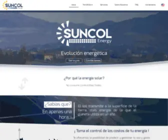 Suncolenergy.com(Suncol Energy) Screenshot