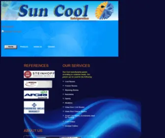 Suncool.co.za(Sun Cool Refrigeration) Screenshot