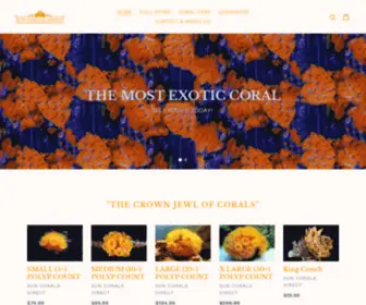 Suncoralsdirect.com(Sun Corals Direct) Screenshot