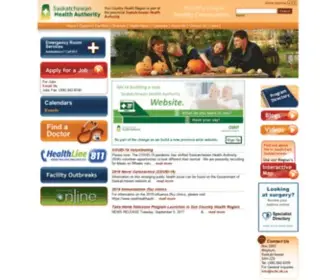 Suncountry.sk.ca(SunCountry Health Region) Screenshot