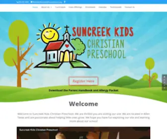 Suncreekkids.com(Suncreekkids) Screenshot