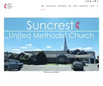 Suncrestumc.org(Suncrest United Methodist Church) Screenshot