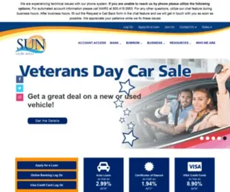 Suncu.org(SUN Credit Union has been a vibrant part of the South Florida community since 1946. As a not) Screenshot