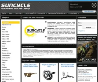 Suncycle.sk(Úvod) Screenshot