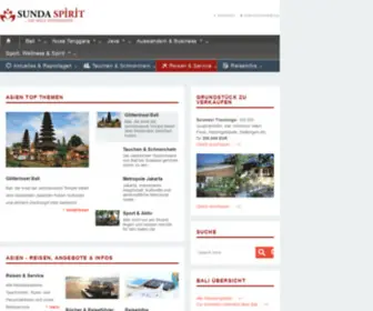 Sunda-Spirit.com(Alle Informationen zu den Städten und Sehenswürdigkeiten) Screenshot