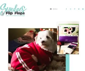Sundaesflipflops.com(Sundaes & Flip Flops) Screenshot