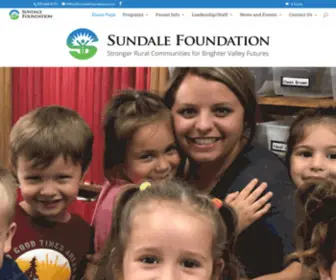 Sundalefoundation.com(Sundale Foundation for Students & Community) Screenshot