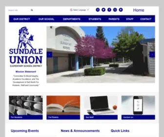 Sundaleschool.com(Sundale Union Elementary School District) Screenshot