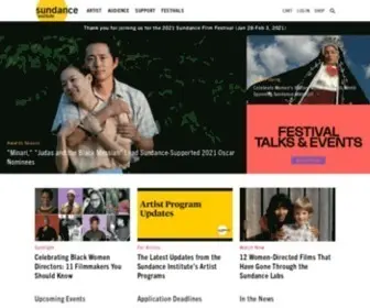 Sundance.org(Sundance Institute) Screenshot