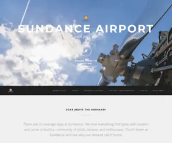 Sundanceairport.com(Sundance Airport) Screenshot