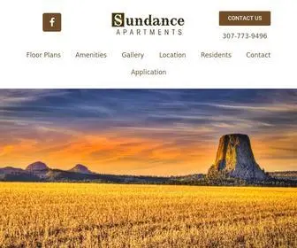 Sundanceapartments.net(Apartments for Rent in Cheyenne) Screenshot