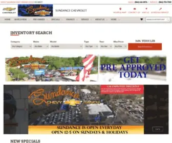 Sundancechevyranch.com(Sundance Chevrolet) Screenshot