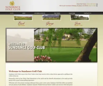 Sundancegolfaz.com(Sundance Golf Club) Screenshot