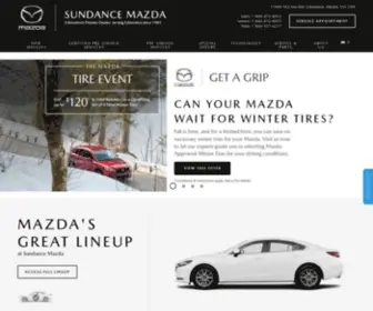 Sundancemazda.com(Sundance Mazda) Screenshot