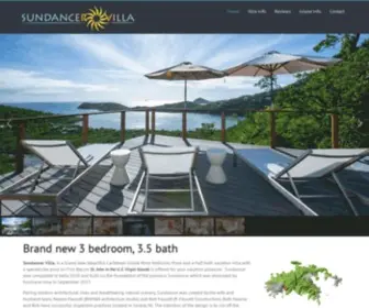 Sundancer.com(Sundancer Villa St John US Virgin Islands) Screenshot