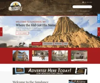 Sundancewyoming.com(Sundance Chamber of Commerce) Screenshot