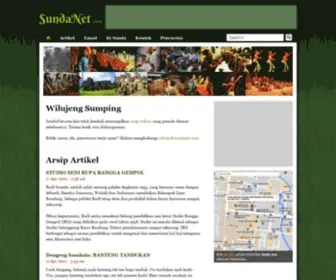 Sundanet.com(Portal Komunitas Sunda) Screenshot