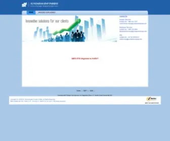 Sundarambnpparibasfs.in(Sundaram BNP Paribas Fund Services Limited) Screenshot