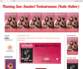 Sundarivenkatraman.in(Sundari Venkatraman (Indie Author)) Screenshot