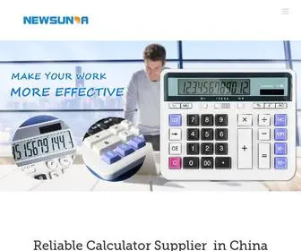 Sundastationery.com(Calculator Manufacturer in China Since 1997) Screenshot