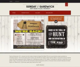 Sundayatsandwichantiques.com(Sunday at Sandwich Antique Flea Market) Screenshot