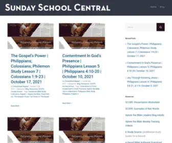 Sundayschoolcentral.com(Sunday School Central) Screenshot