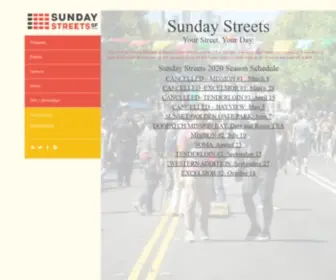 Sundaystreetssf.com(Your Street) Screenshot