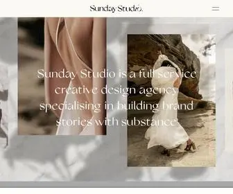 Sundaystudio.com.au(Sunday Studio) Screenshot