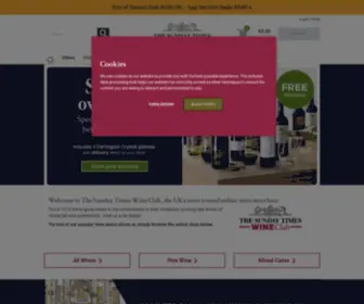 Sundaytimeswineclub.co.uk(Buy Wine Online) Screenshot