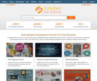 Sundaywebservice.com(Web Design and Development) Screenshot